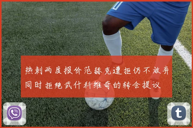 热刺两度报价范赫克遭拒仍不放弃同时拒绝武什科维奇的转会提议